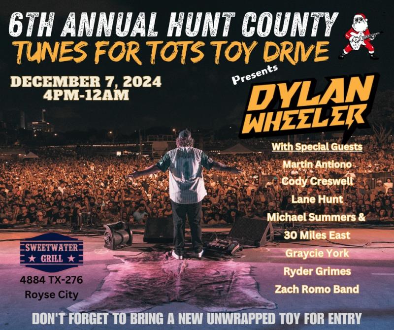 Sweetwater Grill: Tunes for Tots Toy Drive